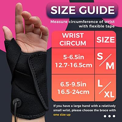 Copper Joe Wrist Strap/wrist Brace/wrist Wrap/hand Support For Wrists,  Arthritis, Carpal Tunnel, Tendonitis Wrist Sleeve Adults Right And Left  Hand : Target