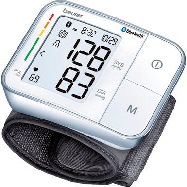 OMRON Silver Blood Pressure Monitor, Upper Arm Cuff, Digital Bluetooth  Blood Pressure Machine, Stores Up To 80 Readings