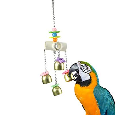 Nuatpetin Parrot Toys With Bells