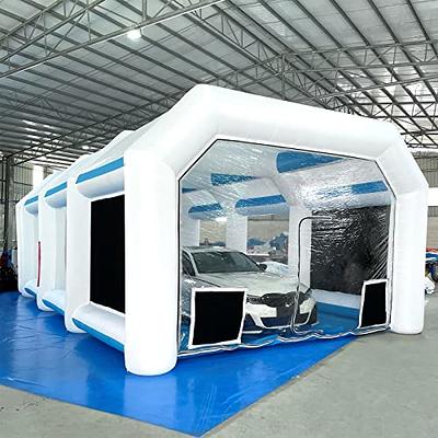 BONOOTH Inflatable Paint Booth 30x20x11.5Ft with 1100W+950W Blowers for  Trucks and Other Big Items Painting, Portable Spray Paint Booth with High  Efficient Air Exchange System - Yahoo Shopping