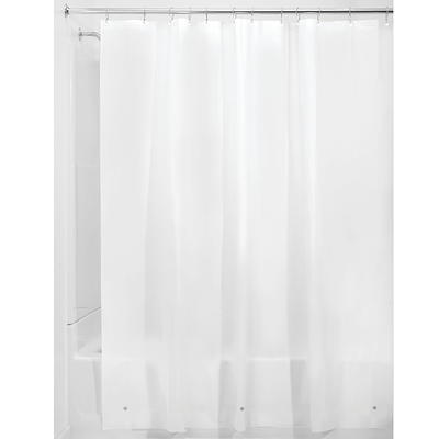 Idesign Peva 3 Gauge Shower Curtain Liner Stall 54 X 78 White Yahoo Ping