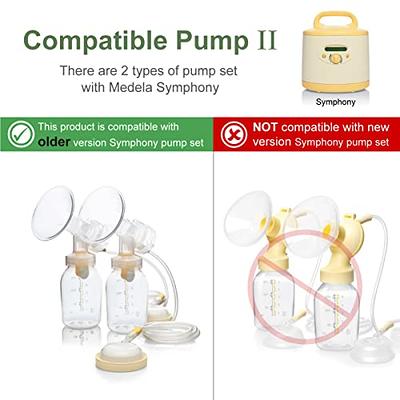  Maymom MyFit Comfy Series 15 mm Two-Piece Design Breastshield  Compatible with Medela Breast Pumps; Not Original Medela Pump Parts;  Replace Medela Shields; Fit MaxFlow Flex Connector; 2pc : Baby