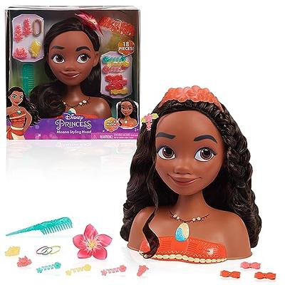 Disney Princess Shimmer Spa Ariel 8-inch Styling Head, 20-Pieces, Red Hair,  Pretend Play, Officially Licensed Kids Toys for Ages 3 Up by Just Play