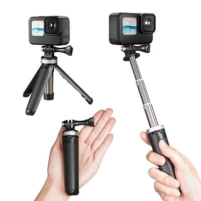 ULANZI MT-09 Perche gopro Trepied Mini Perche Selfie pour Camera Sport Vlog  Accessoire gopro Selfie Stick pour gopro Hero 12/11/10/9 DJI OSMO Action