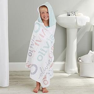 Playful Name Personalized 30x60 Bath Towel