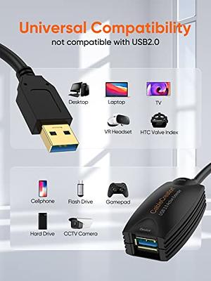 CableCreation 16FT Link Cable Compatible with Meta Quest  Pro/Quest3/Quest2/Pico4, USB to USB C 3.1 Cable 5Gbps High Speed VR  Headsets Accessories