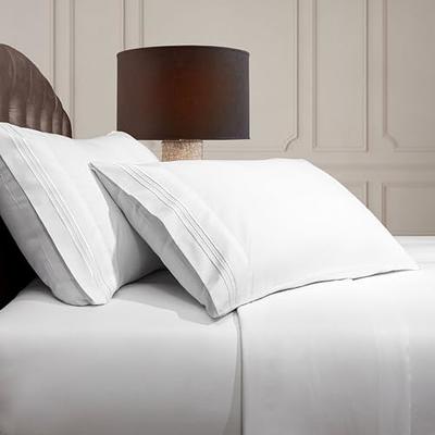 Solid White Bed & Bedding Set  Shop Five-Star Hotel Bedding