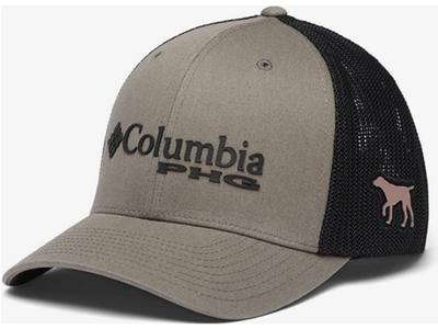 Columbia Phg Game Flag Mesh Ball Cap-high Crown
