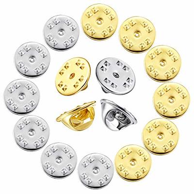 100PCS Pin Backs, Metal Locking Pin Backs, Brass Clutch for Brooch Tie Hat  Badge Insignia Pin Backs Replacement (Gold) - Yahoo Shopping