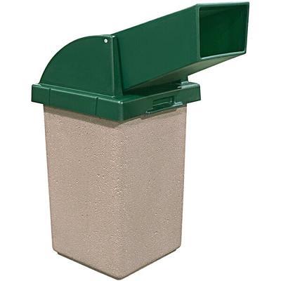 30 Gallon Ash Trash Lid Covered Outdoor Waste Container MF3006