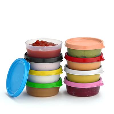 Tupperware Set of 5 Smidgets 1 Ounce Mini Containers Green