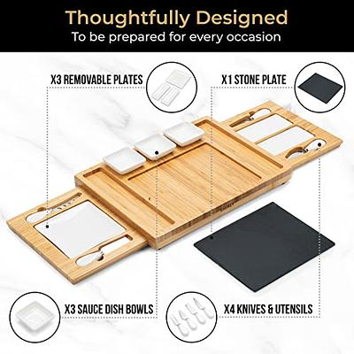 SMIRLY Charcuterie Boards Gift Set: Large Charcuterie Board Set