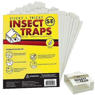 B/W 1 Cockroach Trap Roach Killer Indoor Home Non-Toxic Sticky Trap Bug  Glue Trap For Roach, Ants, Spiders, Bugs, Beetles, Crickets