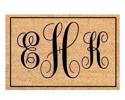 Mohawk Home Monogram Letter Door Mat Initial R 2' x 3' Personalized Doormat  Outdoor Non Slip Recycled Rubber - Yahoo Shopping