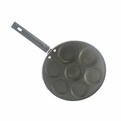 NonStick Mini Uttapam Pan Mini Pancake Maker Mini Crepe pan Idli Pan Pancake  Multi-Snack Maker Aluminium Uttapam Tawa Mini Pancake Tava 7 Cavity (275mm)  - Yahoo Shopping