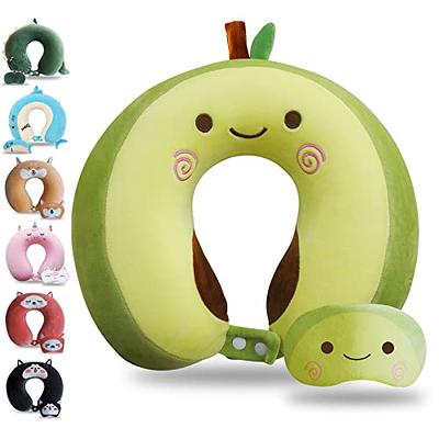 Travel Pillow Memory Foam Airplanes Kids Car Neck Support Head Rest Cushion  Soft