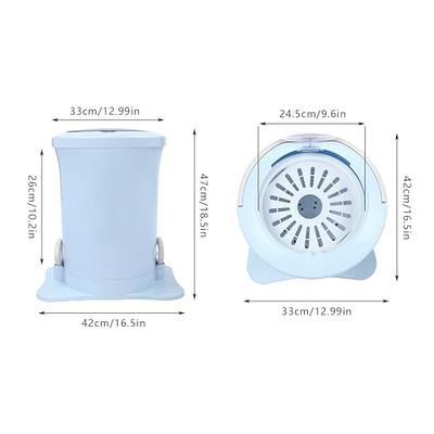  Portable Manual Clothes Dryer, 3.17 Gal Mini Compact