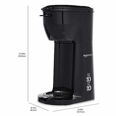   Basics Drip Coffee Maker with K-Cup, 14 Oz
