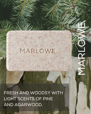 Marlowe. No. 102 Men's Body Scrub Soap 7 oz | Best Exfoliating Bar for Men 