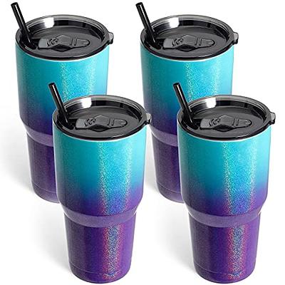 Rainbow Clouds - 20 Oz Stainless Steel Tumbler with Lid Vacuum Insulated  Tumblers Insulated Cup for Travel Double Wall Insulated Cup Coffee Mug for  Coffee Home 41968