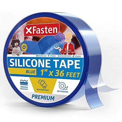 XFasten Reusable Double-Sided Nano Tape, 1-Inch x 15 Feet Traceless  Transparent Gel Grip Tape - Multifunction, Movable, Washable - Bathroom,  Kitchen Silicone Clear Mat Grip Adhesive Tape 