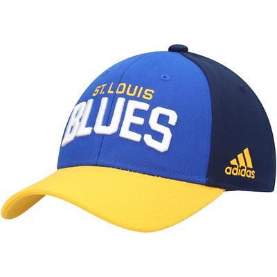 ST. LOUIS BLUES ADIDAS SLOUCH FLEX FIT HAT - NAVY