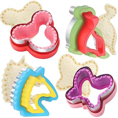 Complete Bento Lunch Box Supplies and Accessories For Kids - Sandwich  Cutter and Bread Crust Shape Remover - Mini Vegetable Fruit Shapes cookie