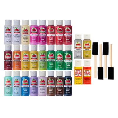 Apple Barrel PROMOABI Matte Finish Acrylic Craft Paint Set Designed for  Beginners and Artists, Non-Toxic Formula that works