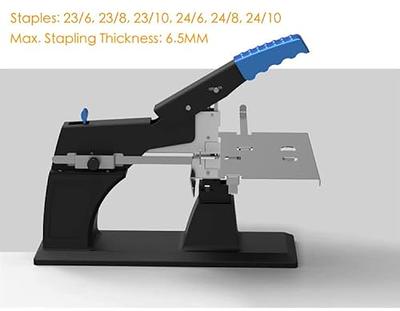 Electric Stapler, Automatic Stapler for Desk, Electric Stapler Desktop, AC  or Battery Powered Stapler Heavy Duty, with Reload Reminder & Release