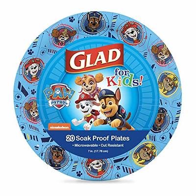 Paw Patrol Party Supply Paper Plates, 50pcs 7-inch Round