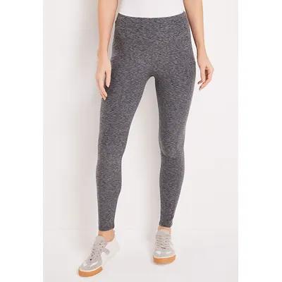 Maurices Women's Pocket Luxe Mid Rise Leggings Gray - Size X Large