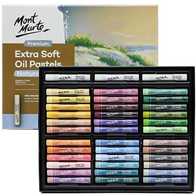 Mont Marte Extra Soft Oil Pastels Vibrant Hues Premium 39pc – Mont Marte  Global