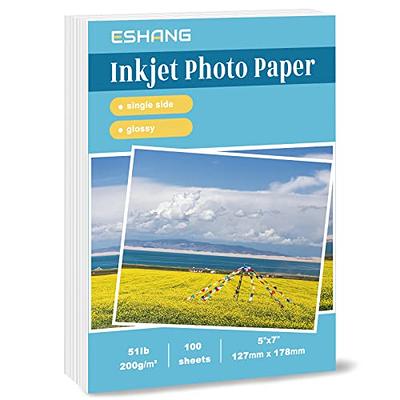 EPSON Glossy Photo Paper, letter size (5