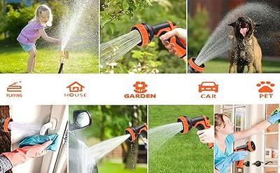 Garden Hose Nozzle - HIGH Pressure Technology with 10 Spray Patterns Easy  Flow Control with Thumb Control Switch Valve Suitable for Cleaning Cars  Pets and Houses, Watering Lawns and Plants - Yahoo Shopping