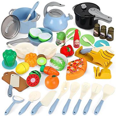 Play Kitchen Accessories , Kids Kitchen Playset Dishes Cookware Set with  Large Toy Pots and Pans for Kids Kitchen Pretend Dishes , Cooking Toys for  Girls Boys - Yahoo Shopping