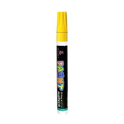 SARDFXUL Oil-Based Waterproof Marker Pen Permanent Car Tire Paint Pen for  Metal Tire Wood Fabric Rock Plastic DIY Crafts - Yahoo Shopping