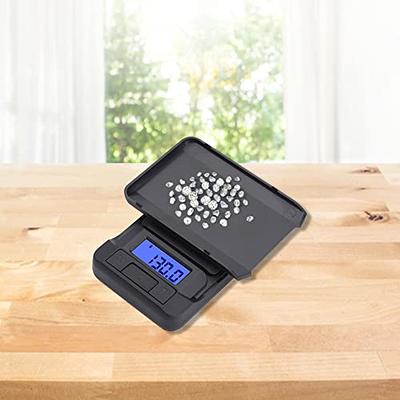 Weighing Scale 1000g/0.01g High Precision Digital Mini Scale,Kitchen Scale  Electric Scale,for Kitchens, Laboratories,etc(Black)