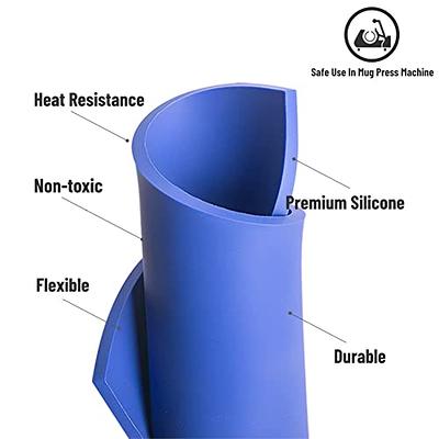 CUPITUP 3 Pcs Silicone Wraps for Sublimation Tumblers Blank