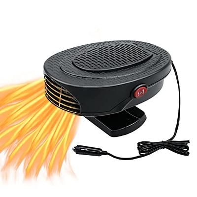 TIKSCIENCE 12V Car Heater, 12V 150W Heater for All Car, 30S Fast Heating  Defrost Defogger Windscreen Fan Car Space Windshield Demister, 2 in 1 Auto  Electronic Heater Plug in Cig Lighter - Yahoo Shopping