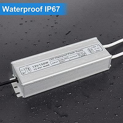 Waterproof LED Driver 60 Watts - 110V-260V AC to 12V DC, LED Power Supply  Transformer Adapter for Any 12V DC LED Lights