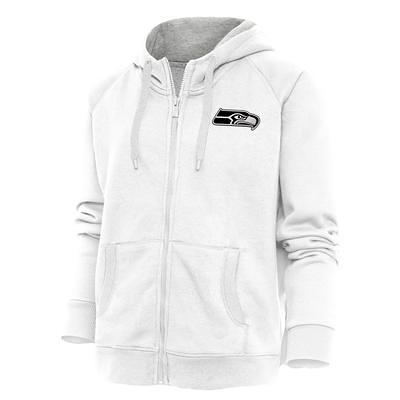 Detroit Tigers Antigua Women's Team Logo Victory Full-Zip Hoodie - Heather  Gray