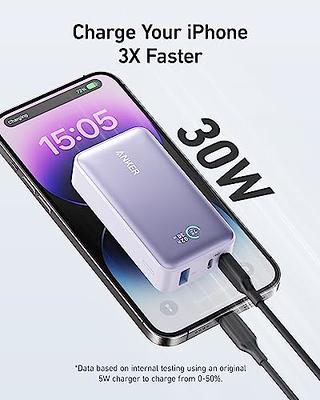  Anker PowerCore 10000 Portable Charger, 10,000mAh Power Bank,  Ultra-Compact Battery Pack, Phone Charger for iPhone 15/15 Plus/15 Pro/15  Pro Max, Samsung and More : Cell Phones & Accessories