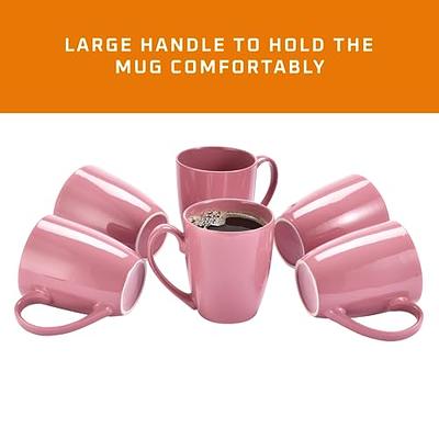 Bruntmor Ceramic Coffee Mug Set of 6 - Unique Coffee and Tea Mug Set - Coffee  Cups Ceramic