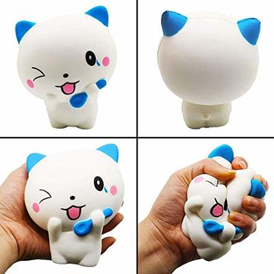 6PCS Jumbo Squishies Slow Rising Squishies Animal Newest Cat Squishy Toys  Party