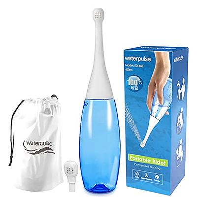 Hibbent Portable Bidet Sprayer and Travel Bidet with Hand Held Bidet Bottle  for Personal Cleansing Use Extended Nozzle - Personal Hygiene Care Toilet