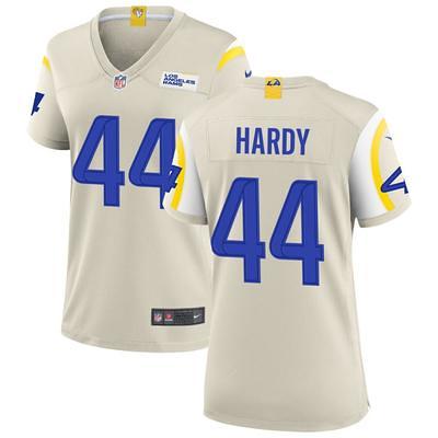 Daniel Hardy Women's Nike Los Angeles Rams Bone Custom Game Jersey