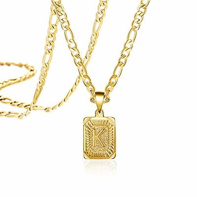  MOMOL Small Initial Necklace for Women Stainless Steel Tiny  Letter A Necklace Personalized Name Necklace for Girls: Clothing, Shoes &  Jewelry