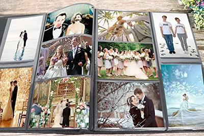 RECUTMS Photo Albums 4x6 Holds 600 Photos Black Pages Large Capacity  Leather Cover Family Baby Photo Album Books Horizontal and Vertical Photos  (Red) - Yahoo Shopping