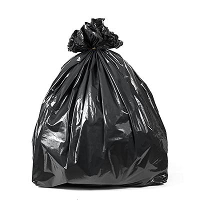 20-30 Gallon 2 MIL Black Garbage Trash Bags - 30 x 36 - Pack of 100 - For  Contractor & Commercial