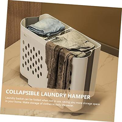 Foldable Plastic Laundry Basket Wall Mounted Laundry Hamper